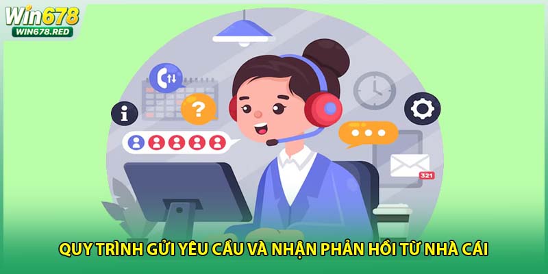 Quy trình gửi yêu cầu và nhận phản hồi từ nhà cái